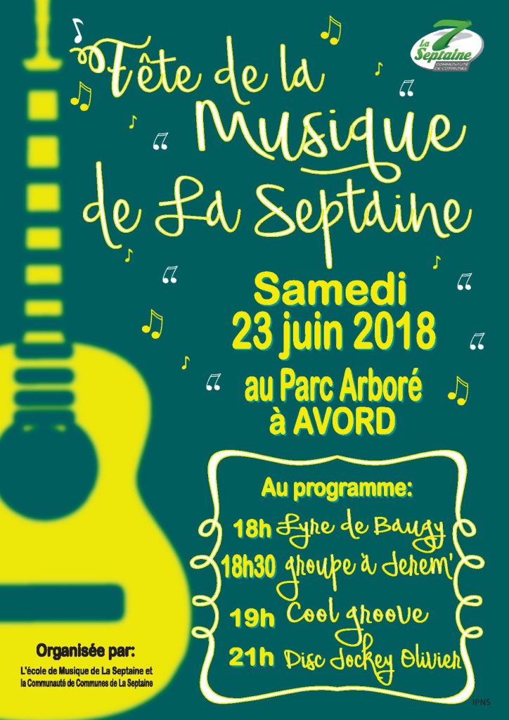 Fête de la Musique de La Septaine - Communauté de Communes de La Septaine